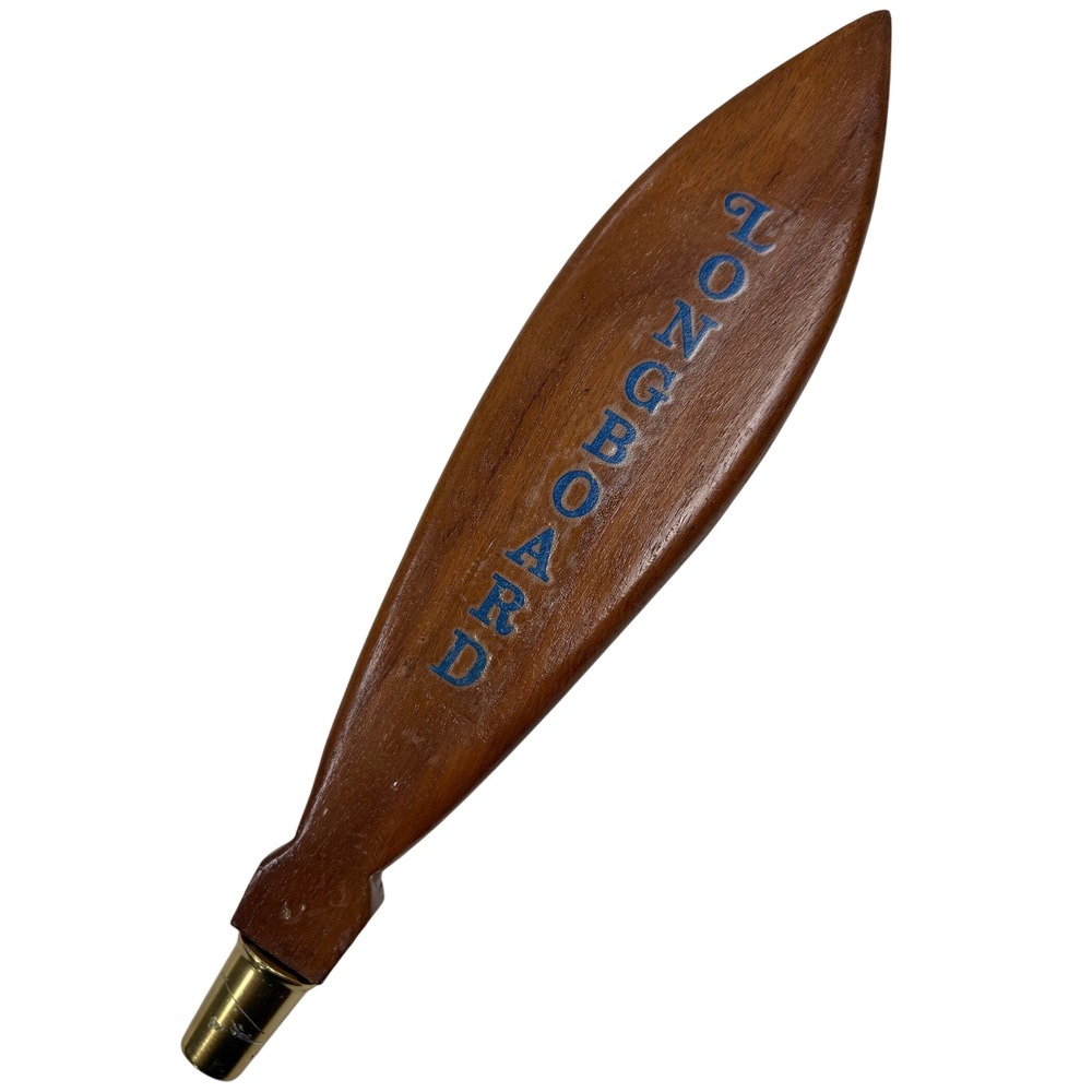 Kona Brewing Co Longboard Island Lager Wooden Surfboard Beer Tap Handle Vintage
